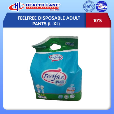 FEELFREE DISPOSABLE ADULT PANTS (10'S) (L-XL)